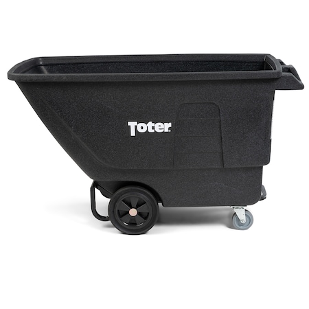 Toter 3/4 Cubic Yard 825 lbs. Capacity Standard Duty Tilt Truck - Blackstone UT175